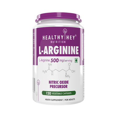 HealthyHey L-Arginine Vegetable Capsule