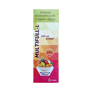 Multifull-L Syrup Mix Fruit Flavour Sugar Free