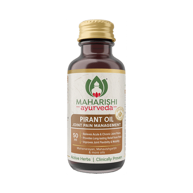 Maharishi Ayurveda Pirant Oil, Ayurvedic Massage Oil For Joint And Muscle Pain Relief