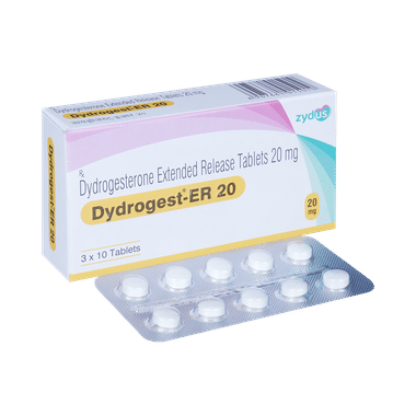 Dydrogest-ER 20 Tablet