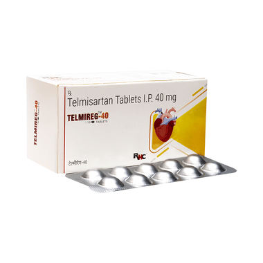 Telmireg 40 Tablet