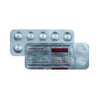 Freenac 200mg Tablet SR