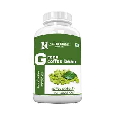 NutriRione Green Coffee Bean Veg Capsules