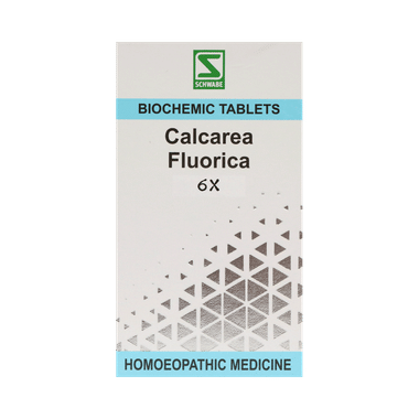 Dr Willmar Schwabe India Calcarea Fluorica Biochemic Tablet 6X