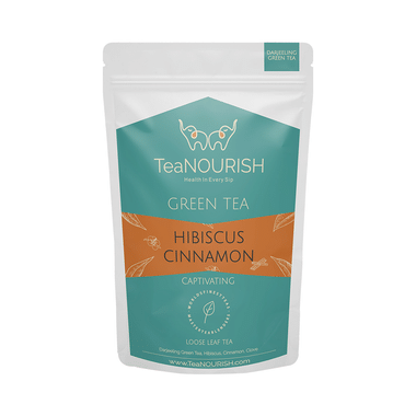 TeaNourish Green Tea Hibiscus Cinnamon