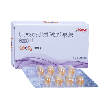 CoeD3 Soft Gelatin Capsule