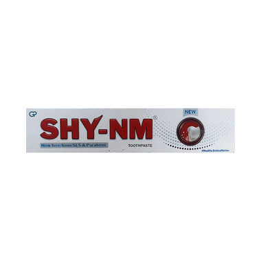 New Shy-NM Toothpaste | SLS & Paraben Free