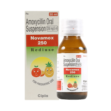 Novamox 250 Rediuse Oral Suspension