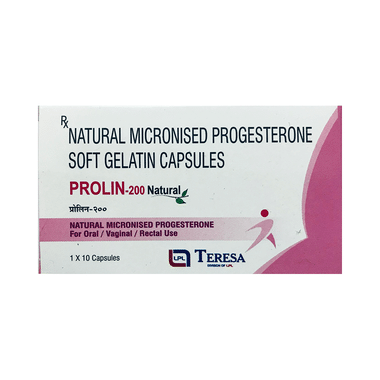 Prolin 200 Natural Soft Gelatin Capsule