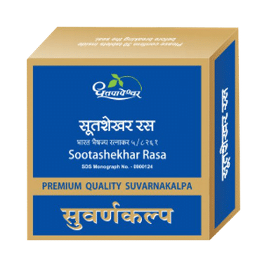 Dhootapapeshwar Sootashekhar Rasa Premium Quality Suvarnakalpa