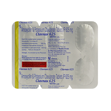Clavnax 625 Tablet