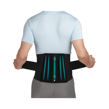 Flamingo Lumbar Sacro Belt | For Pain Relief | Supports Waist & Back