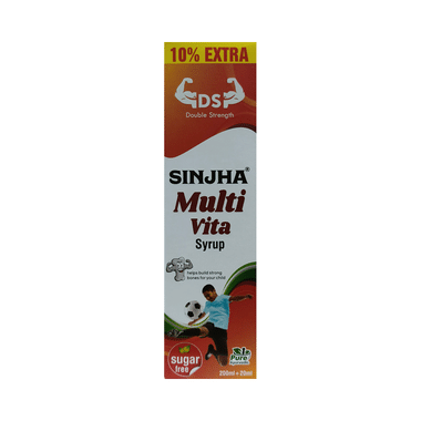 Sinjha Pure Ayurvedic Multi Vita Syrup Double Strength Sugar Free