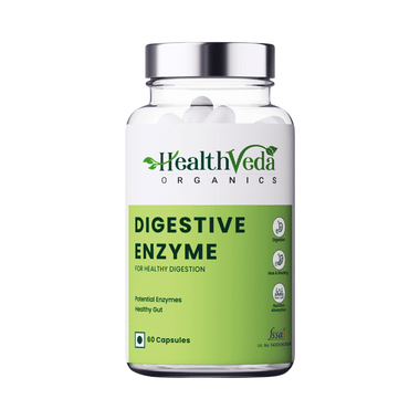 Health Veda Organics Digestive Enzyme Veg Capsule