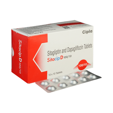 Sitacip D 10mg/100mg Tablet