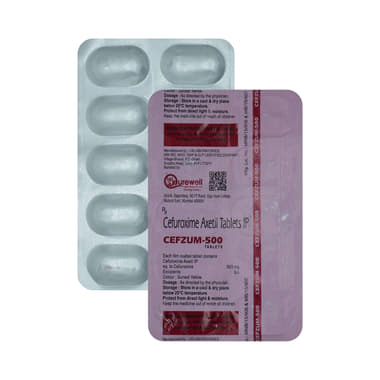 Cefzum 500mg Tablet