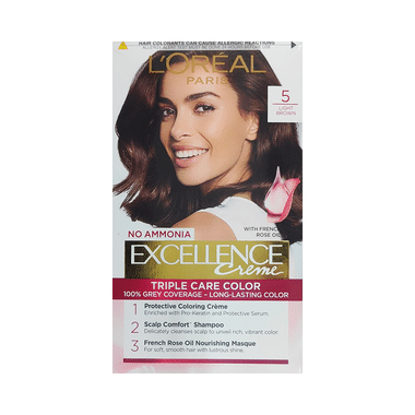 Loreal Excellence Creme Triple Care Color Light Brown