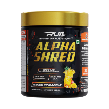 Ripped Up Nutrition Alpha Shared Pro Powder Mango Pineapple