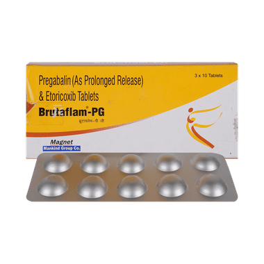 Brutaflam PG 75mg/60mg Tablet