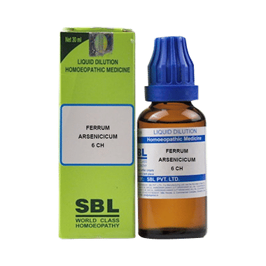 SBL Ferrum Arsenicicum Dilution 6 CH