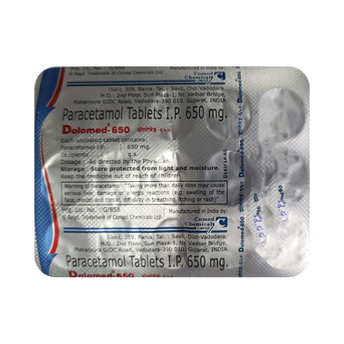 Dolomed 650mg Tablet