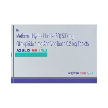 Azulix MV 1mg/500mg/0.2mg Tablet SR