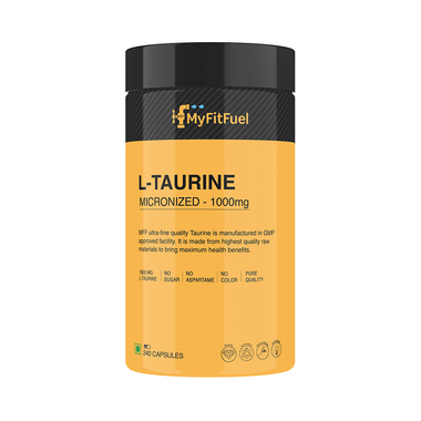 MyFitFuel L-Taurine Micronized-1000mg Capsule