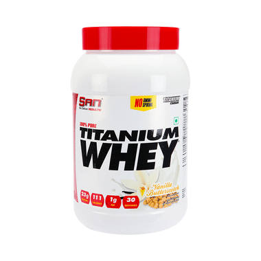 San 100% Pure Titanium Whey Vanilla Butterscotch