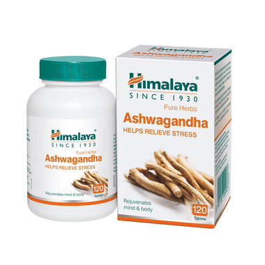 Himalaya Ashwagandha Tablet | Stress Relief Supplement | Rejuvenates Mind & Body