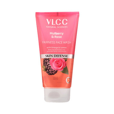 VLCC Mulberry & Rose Face Wash 150ml Each (Buy 1 Get 1 Free)