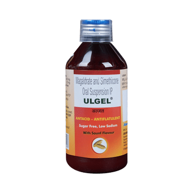 Ulgel Oral Suspension Saunf Sugar Free