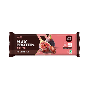 RiteBite Max Protein Active 20g Protein Bar Fig & Date