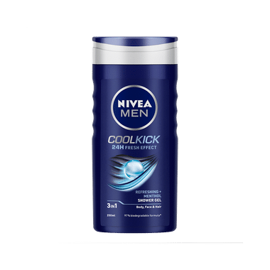 Nivea Men Shower Gel For Body, Skin & Hair | Coolkick