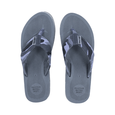 Doctor Extra Soft D 56 House Slipper for Women's Camo Grey  3