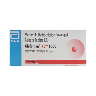 Gluformin XL New 1000 Tablet PR