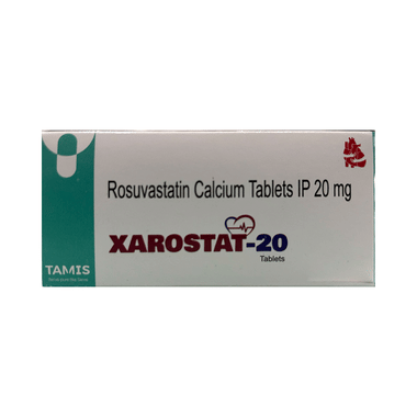 <span style='color:#626A7A'>Xarostat 20 Tablet</span>