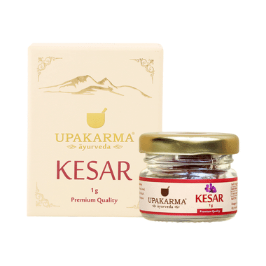 Upakarma Ayurveda Kesar (Saffron) For Blood Purification & Skin Health