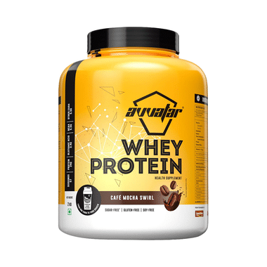 Avvatar Absolute 100% Whey Protein Powder Café Mocha Swirl