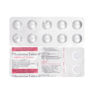 Dizibeat 8mg Tablet
