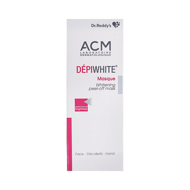 Depiwhite Masque Peel-Off Mask | Reduces Excess Melanin Production, Evens Skin Tone & Clears Pores