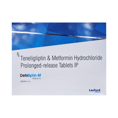 Debiliptin M 500mg/20mg Tablet PR