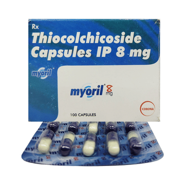 Myoril 8mg Capsule