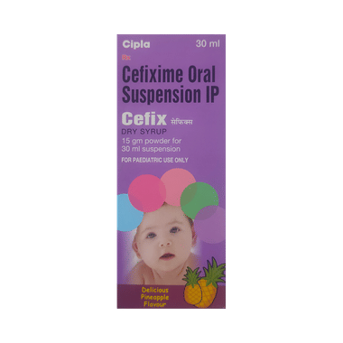 cEFix Dry Syrup Delicious Pineapple