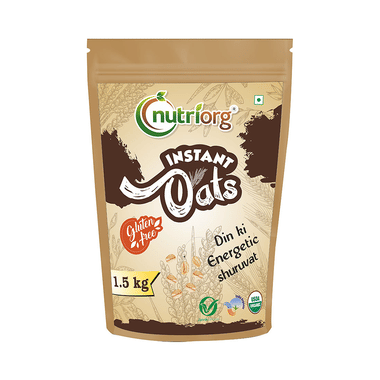Nutriorg USDA Certified Gluten Free Instant Oats