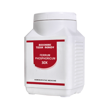 Bakson's Homoeopathy Ferrum Phosphoricum Biochemic Tablet 30X