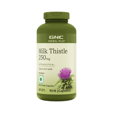 GNC Herbal Plus Milk Thistle 250mg Capsule