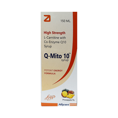 Q-Mito 10 Syrup Pineapple Sugar Free