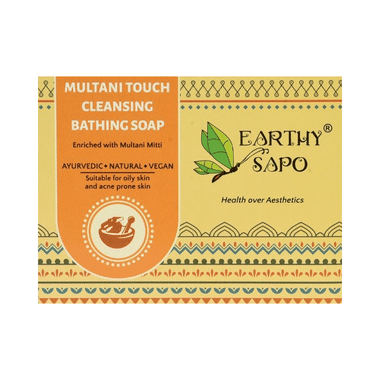 Earthy Sapo Multani Touch Cleansing Bathing Soap