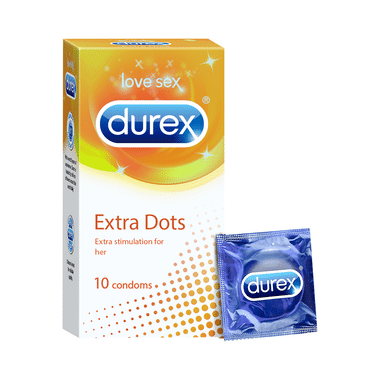 Durex Extra Dots Condom