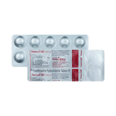Fexonus 180 Tablet